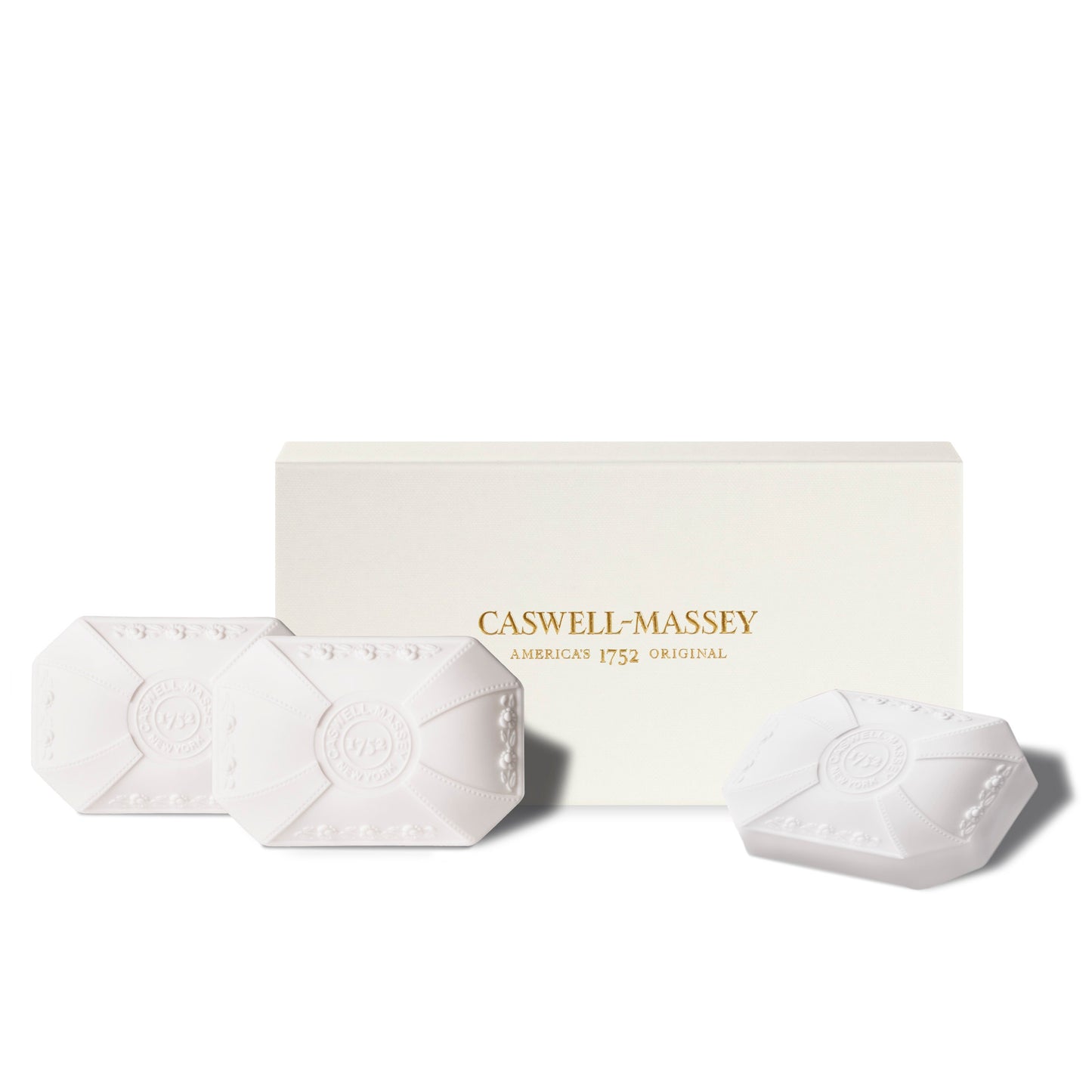 Gardenia Bar Soap Bar Soap Caswell-Massey 3-Soap Set