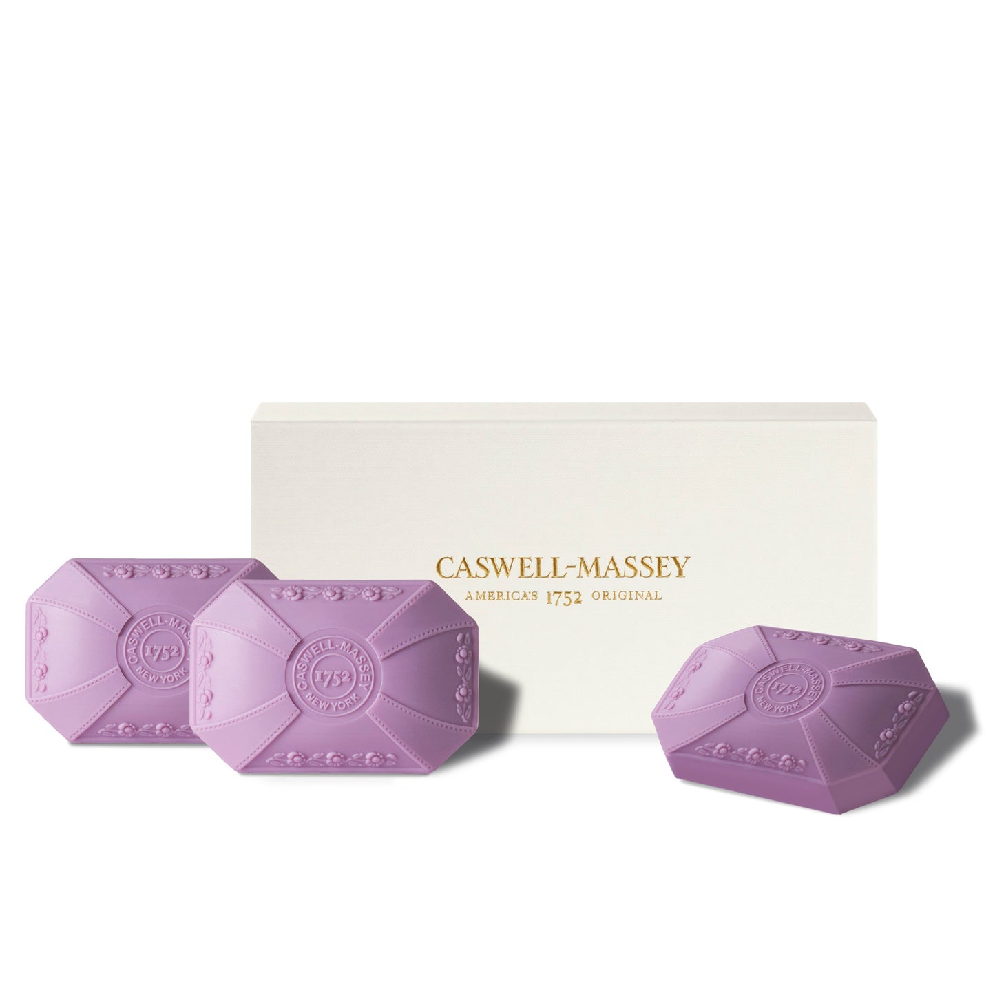 Lilac Bar Soap Bar Soap Caswell-Massey 3-Soap Set