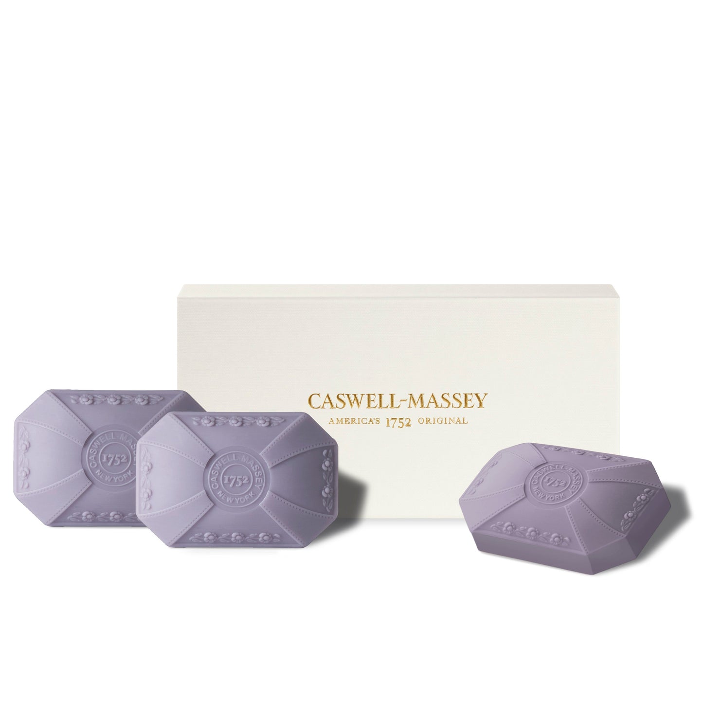 Orchid Bar Soap Bar Soap Caswell-Massey 3-Soap Set