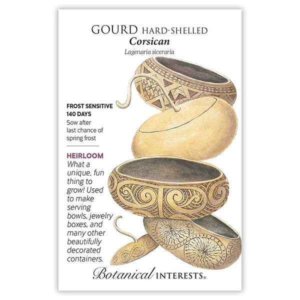 Botanical Interests - Corsican Gourd Hard-Shelled