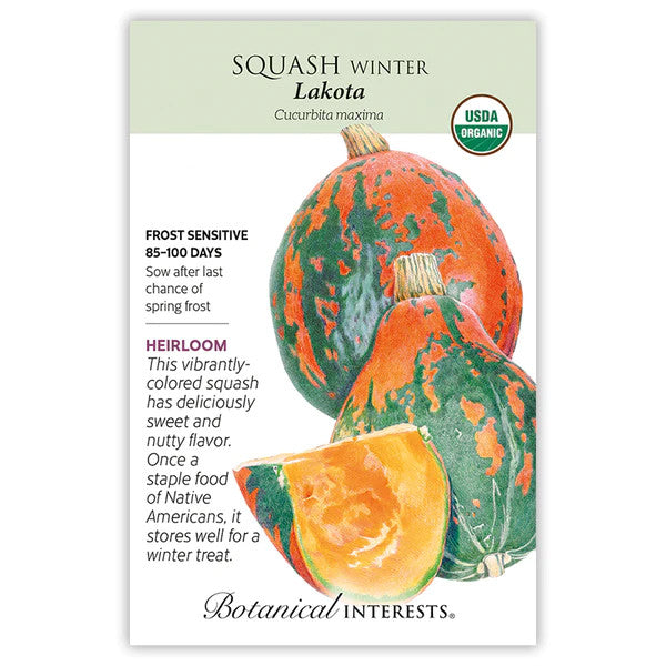 Botanical Interests - Lakota Winter Squash