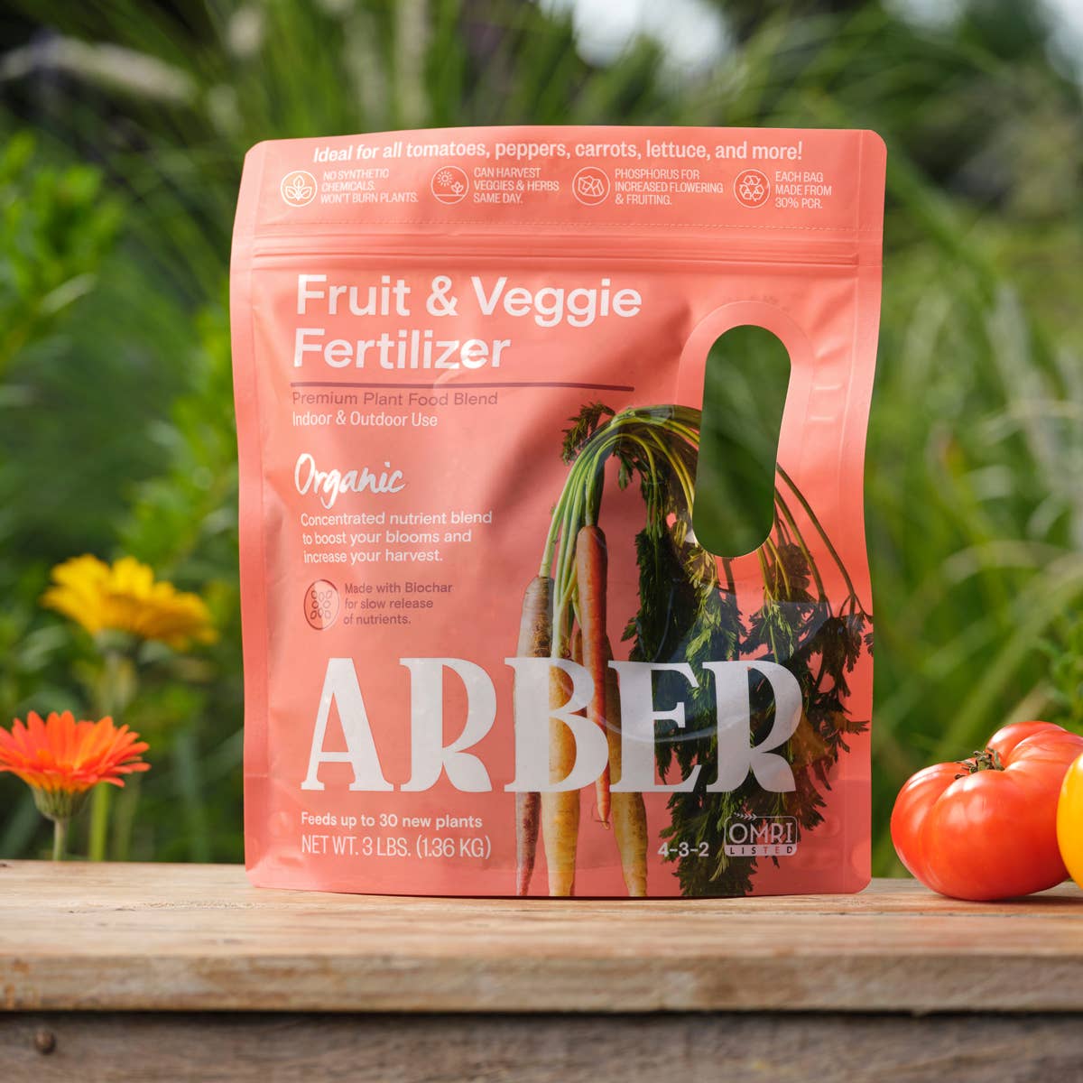 fertilizer for veggie plants Arber Organic Fruit & Veggie Fertilizer