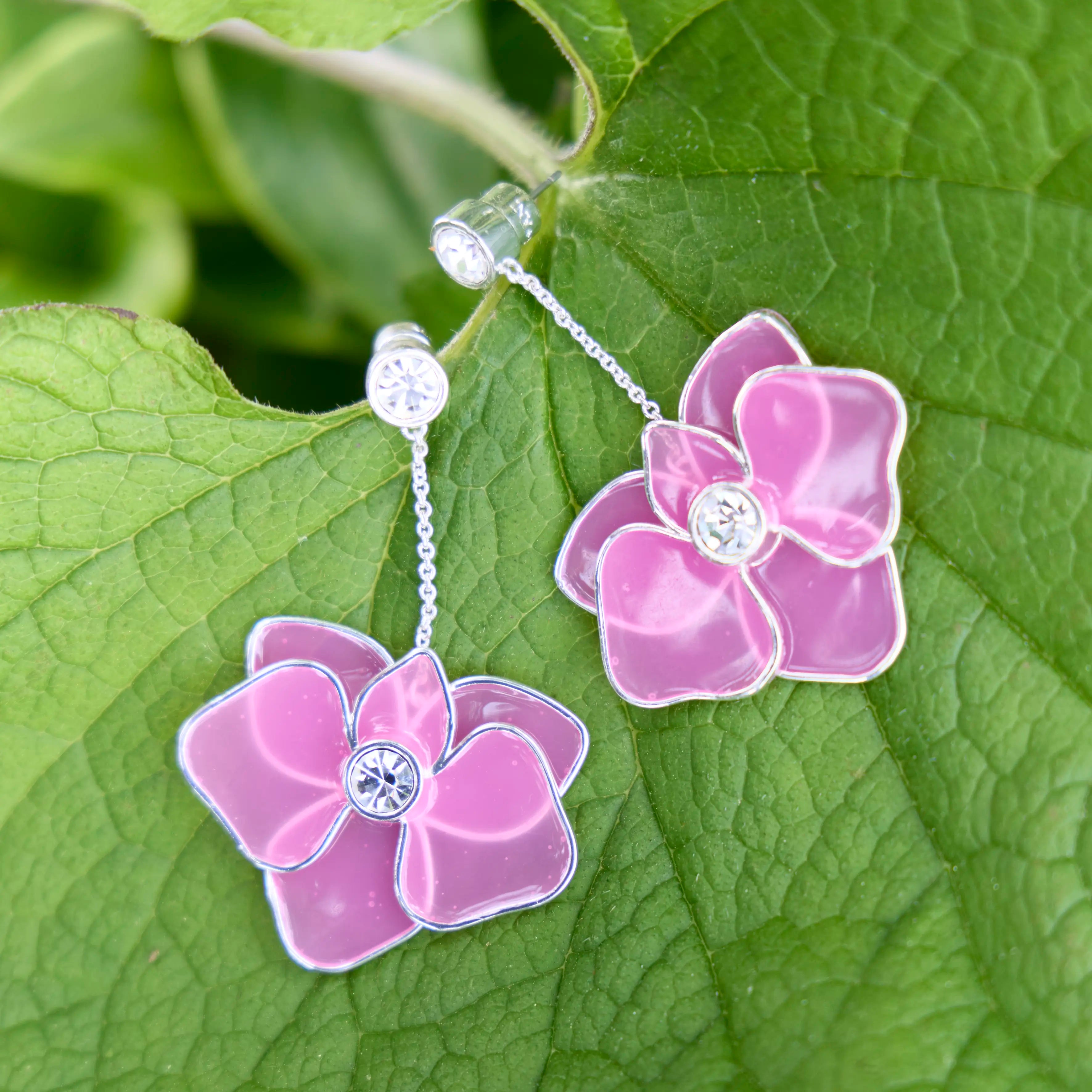 NYBG x Alex and Ani Orchid Earrings – NYBG SHOP