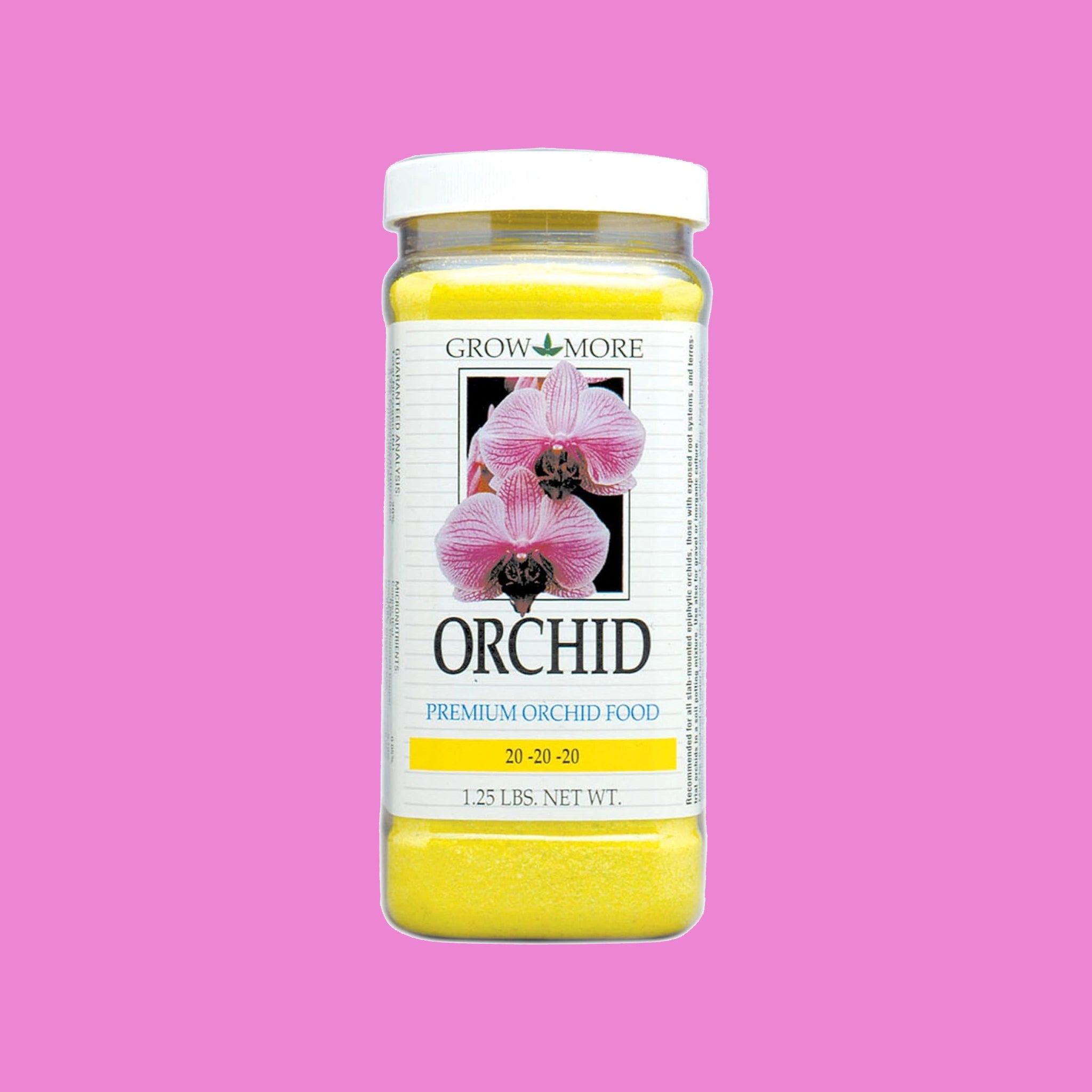 Premium Orchid Fertilizer 20-20-20 | Grow More – NYBG SHOP