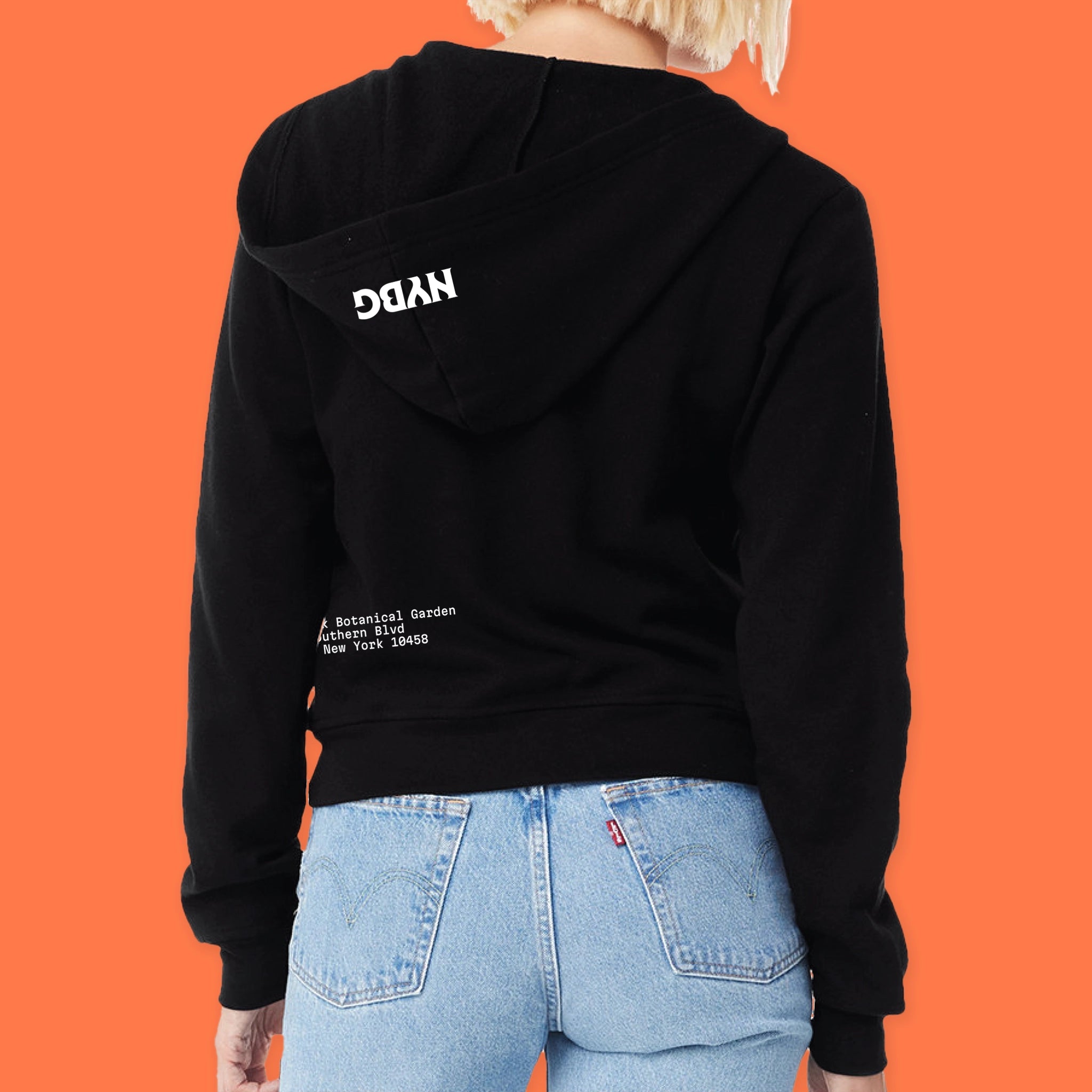 NYBG Bronx Zipper Hoodie | Black – NYBG SHOP