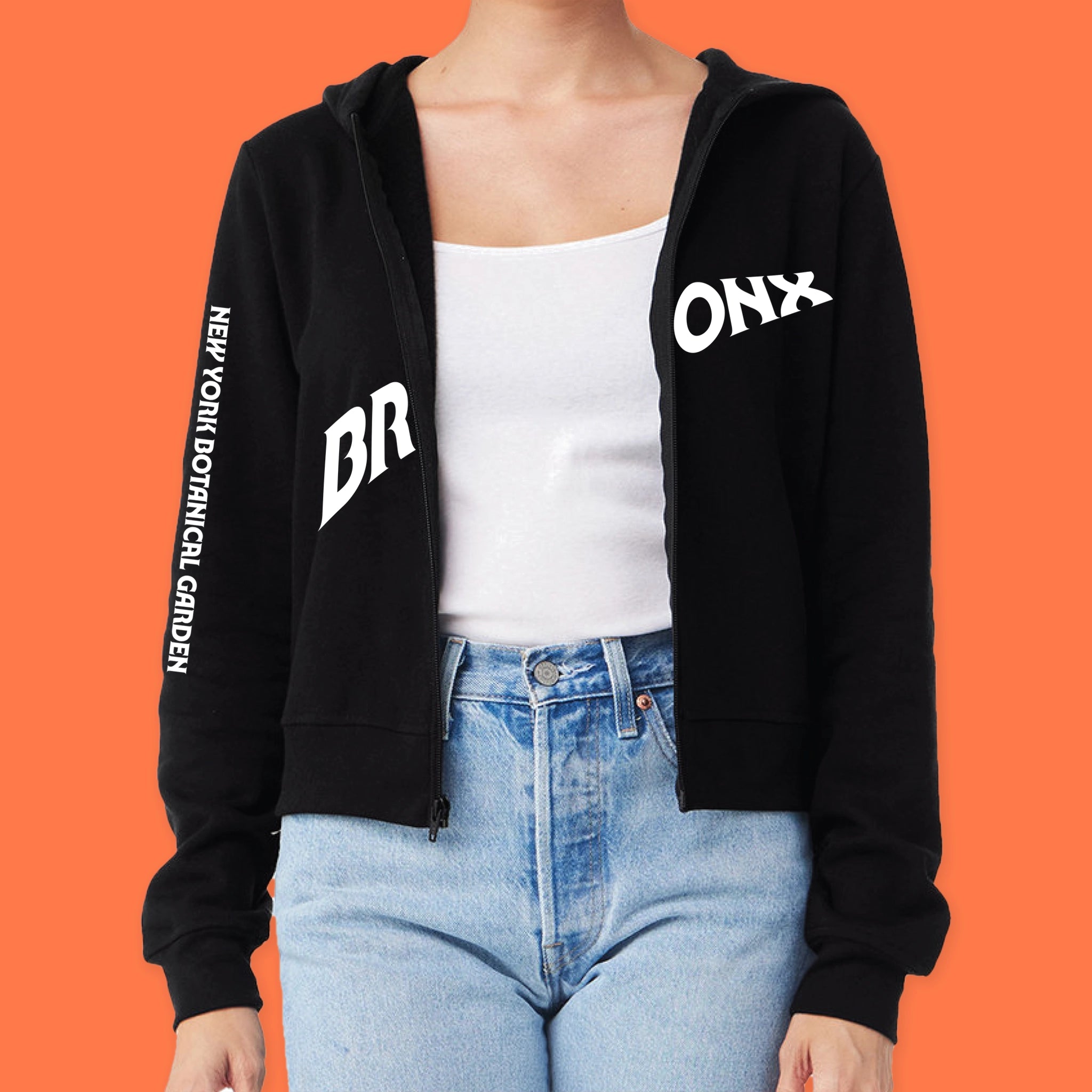NYBG Bronx Zipper Hoodie | Black – NYBG SHOP