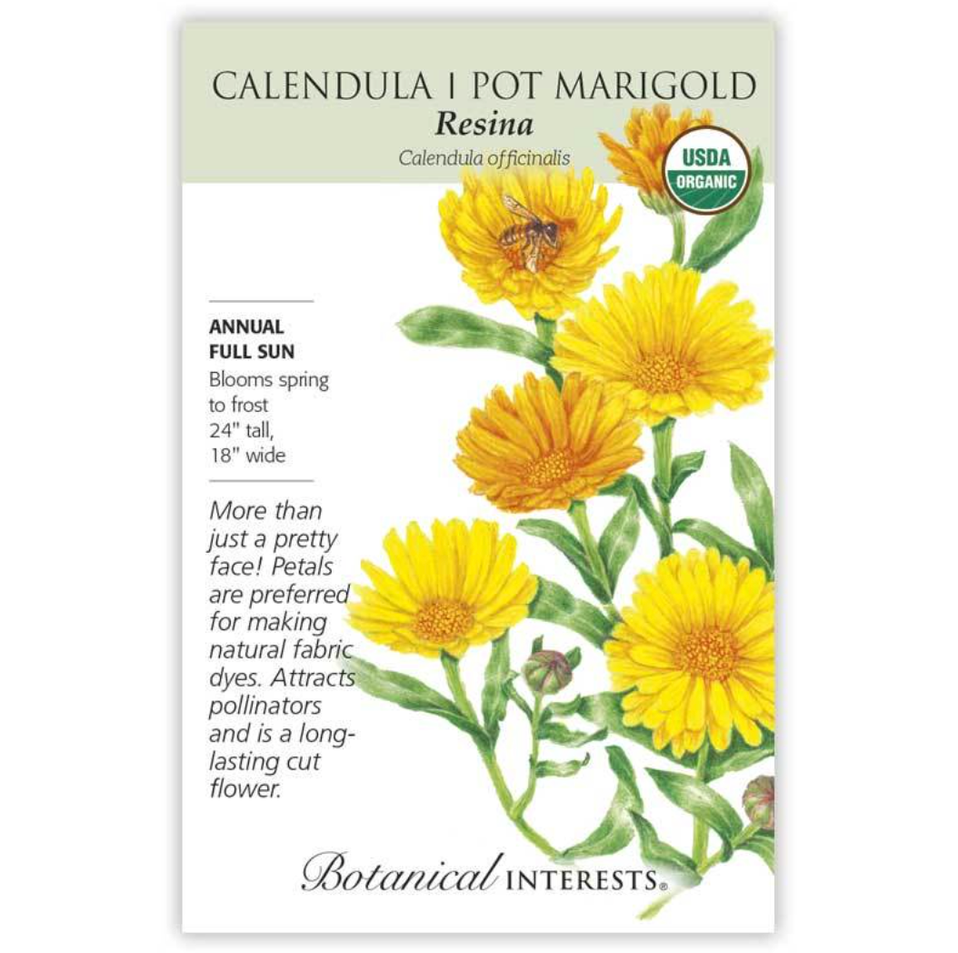 Botanical Interests - Calendula Resina Seeds