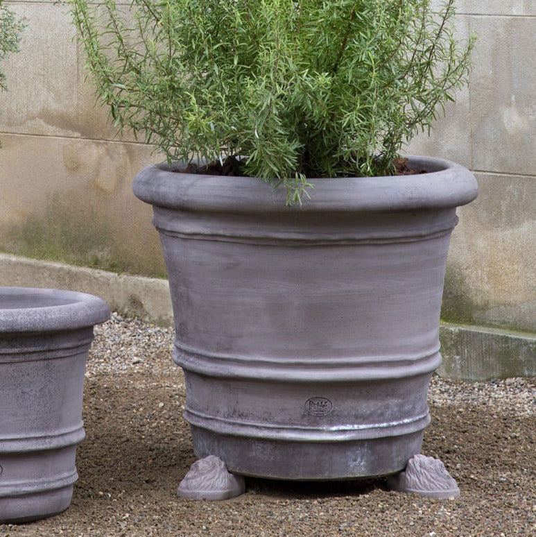 lion plant pot Bergs Potter Lion Head Plant pot feet