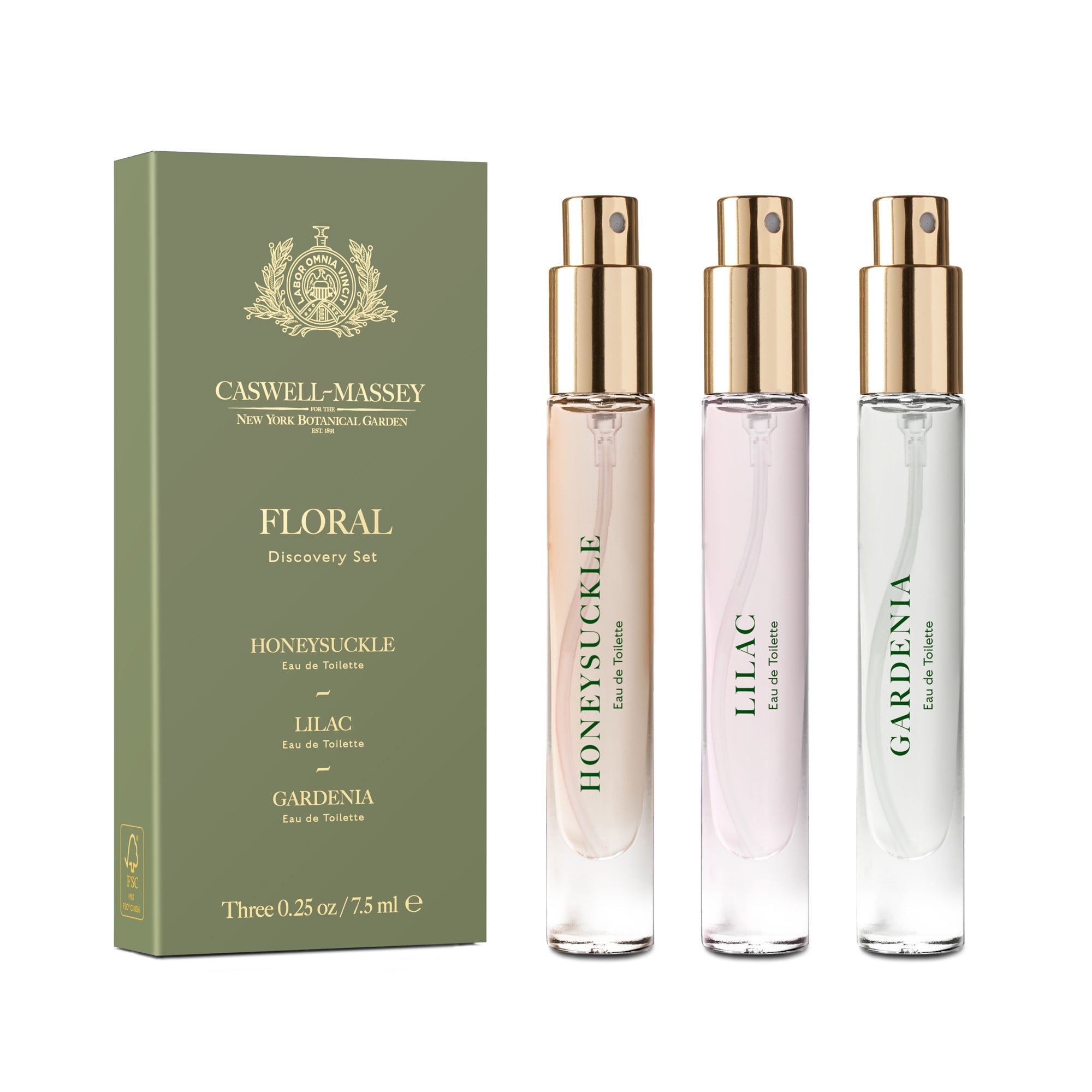Floral Travel-Size Eau de Toilette Set | Caswell-Massey – NYBG SHOP