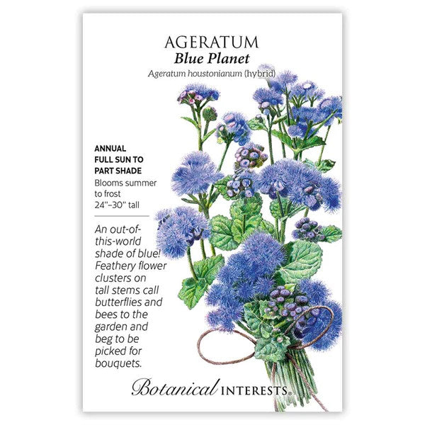 Botanical Interests - Blue Planet Ageratum
