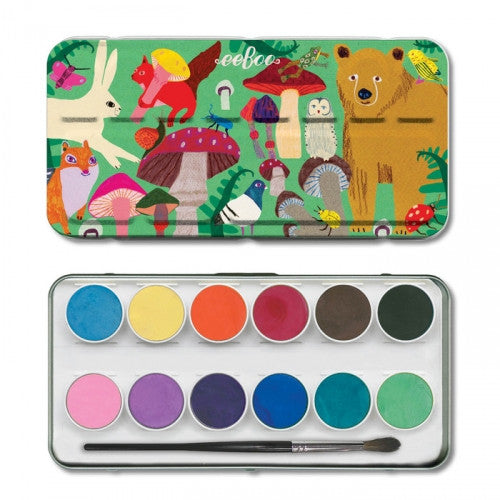 Forest Friends Watercolor Set