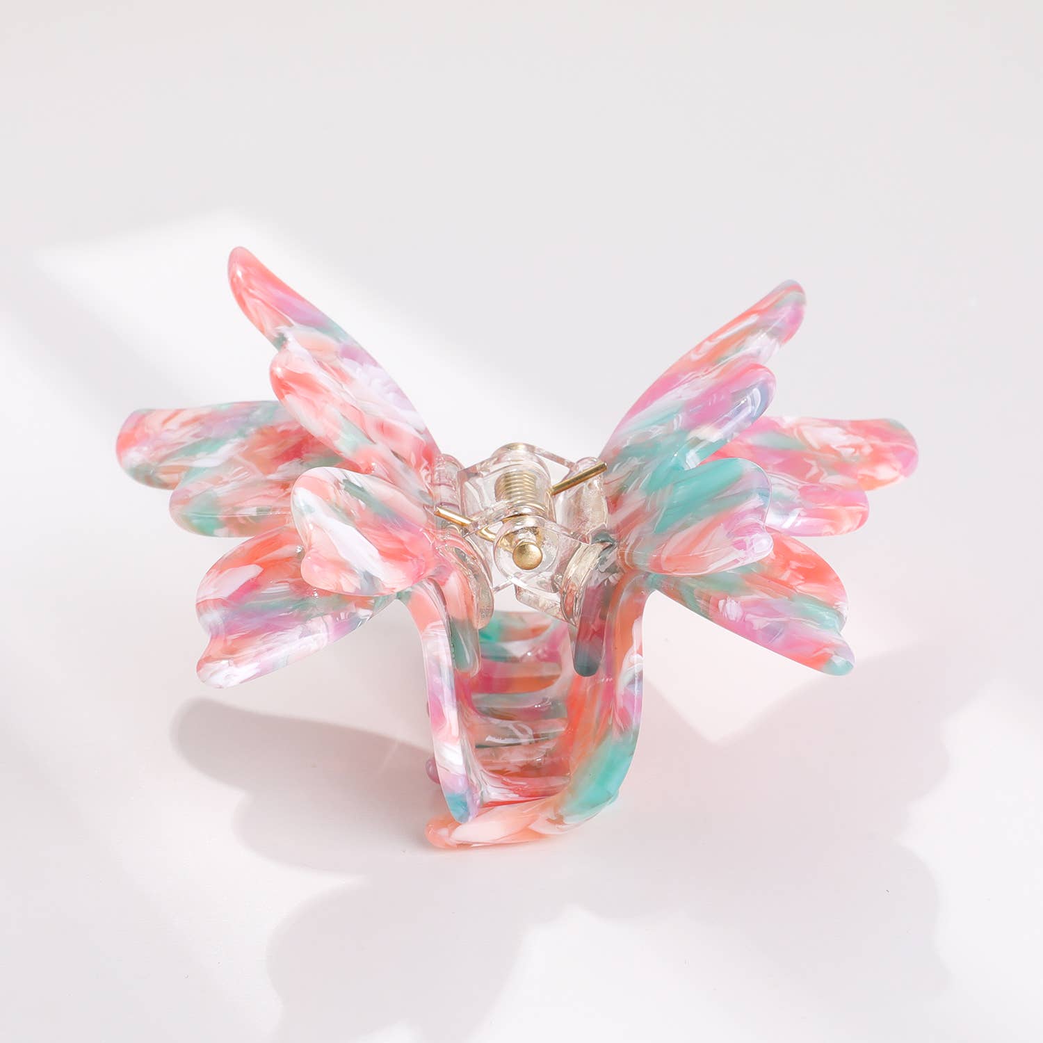 Bella Pink | Medium Double Butterfly Claw Clip – NYBG SHOP