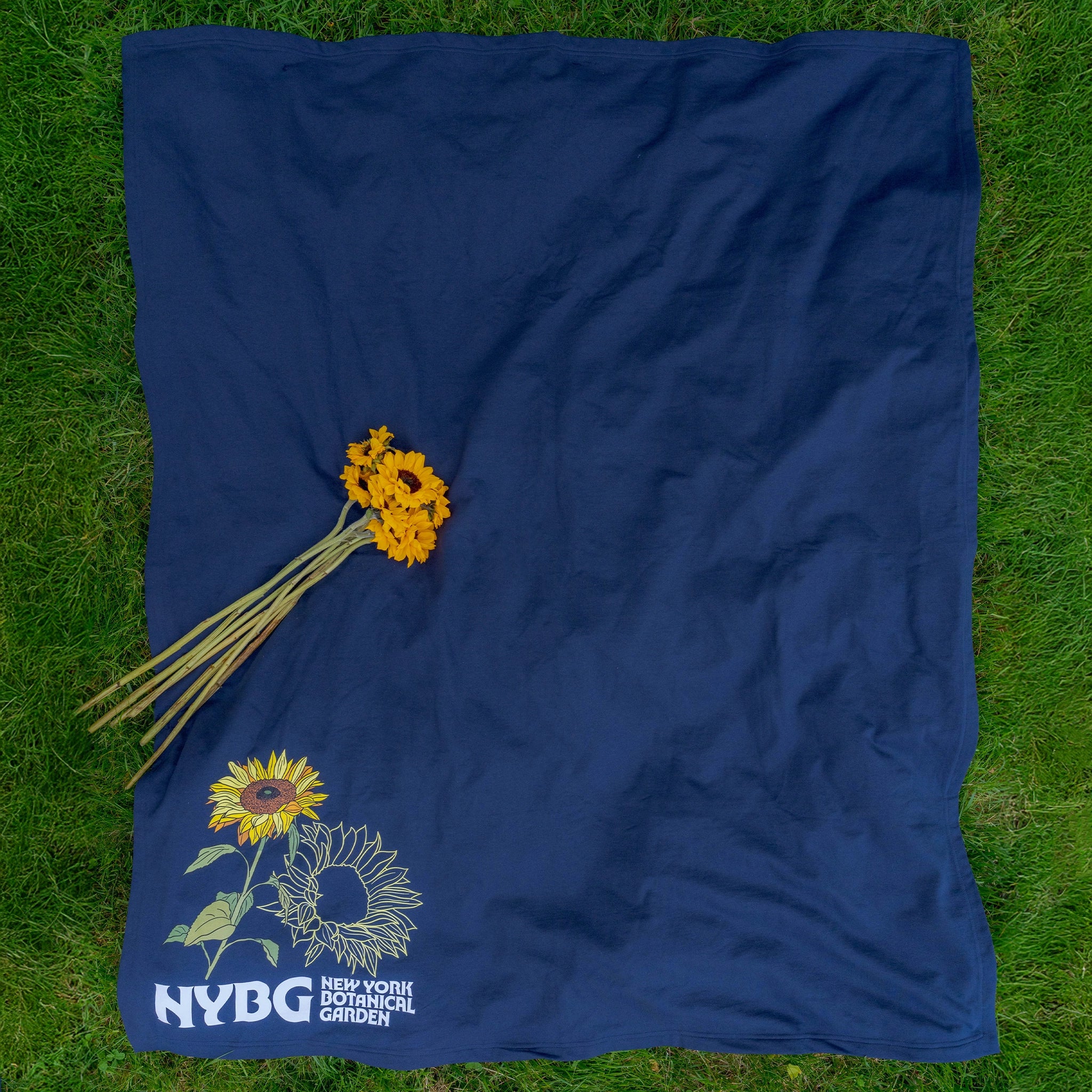 NYBG Sunflower Blanket - Thumbnail 5