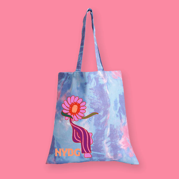 NYBG Flower Power Cotton Candy Tie Dye Tote – NYBG SHOP