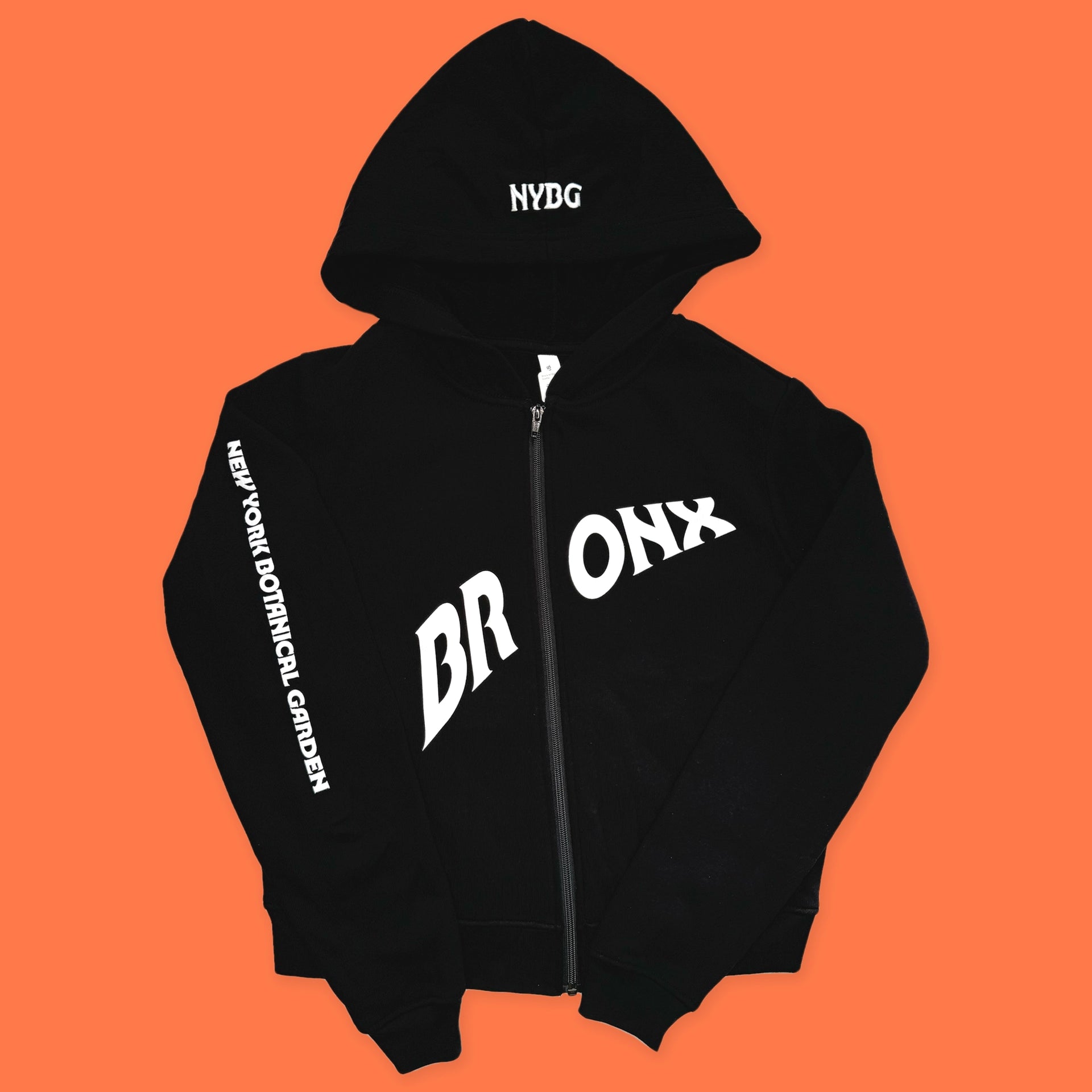 NYBG Bronx Zipper Hoodie | Black – NYBG SHOP