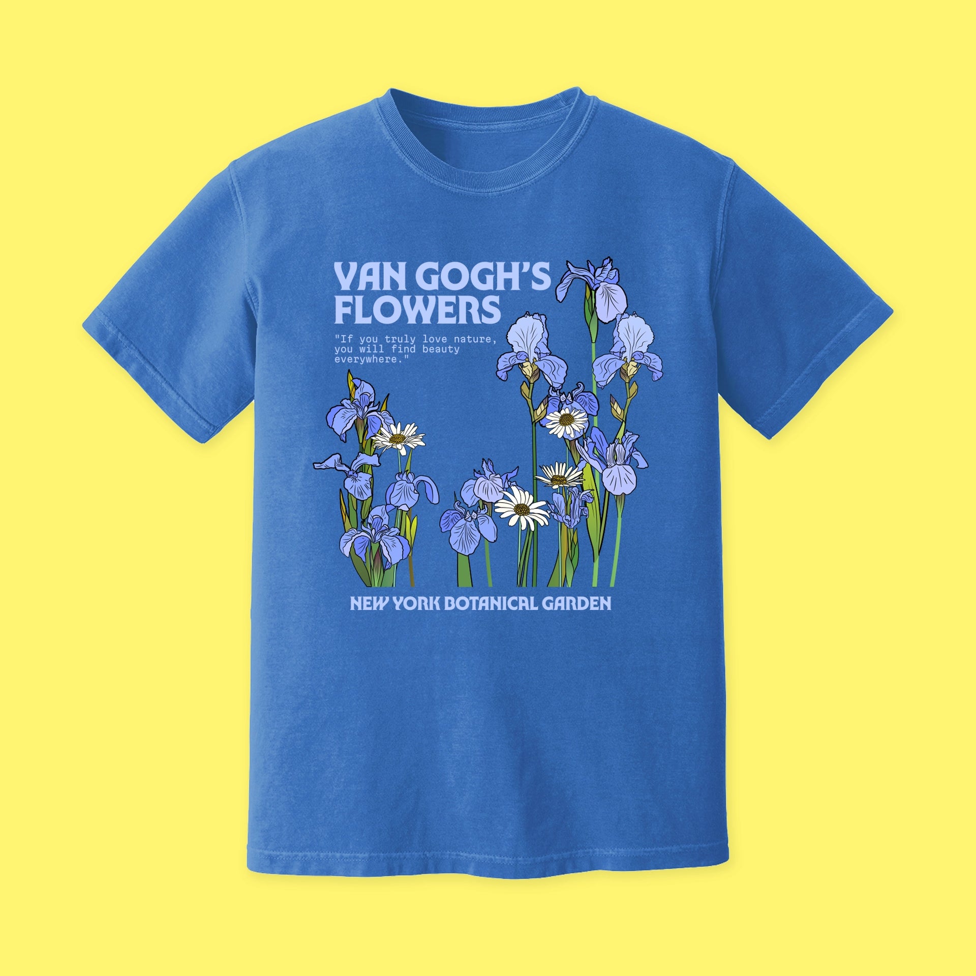 トップス Flower graffiti see-through tops(blue) Amazon.com: Naanle Floral Tops for Women French Blue Flowers