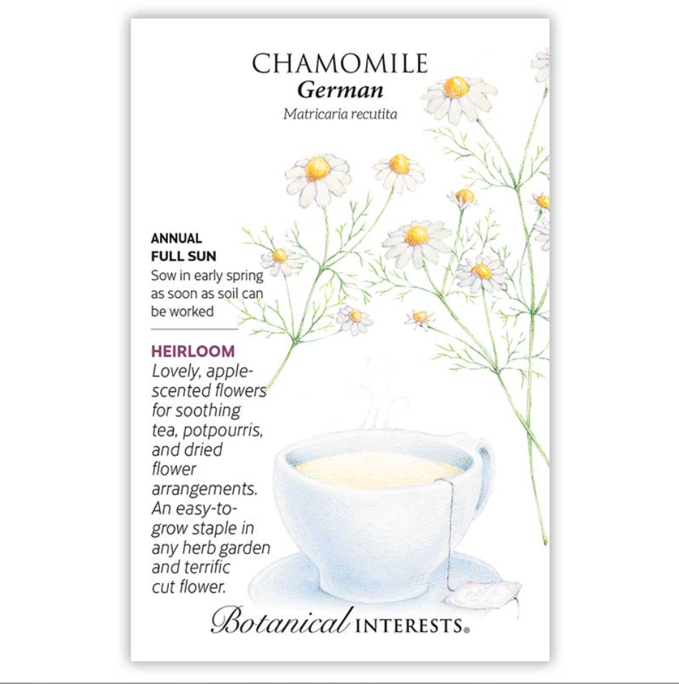 Botanical Interests - German Chamomile Seeds