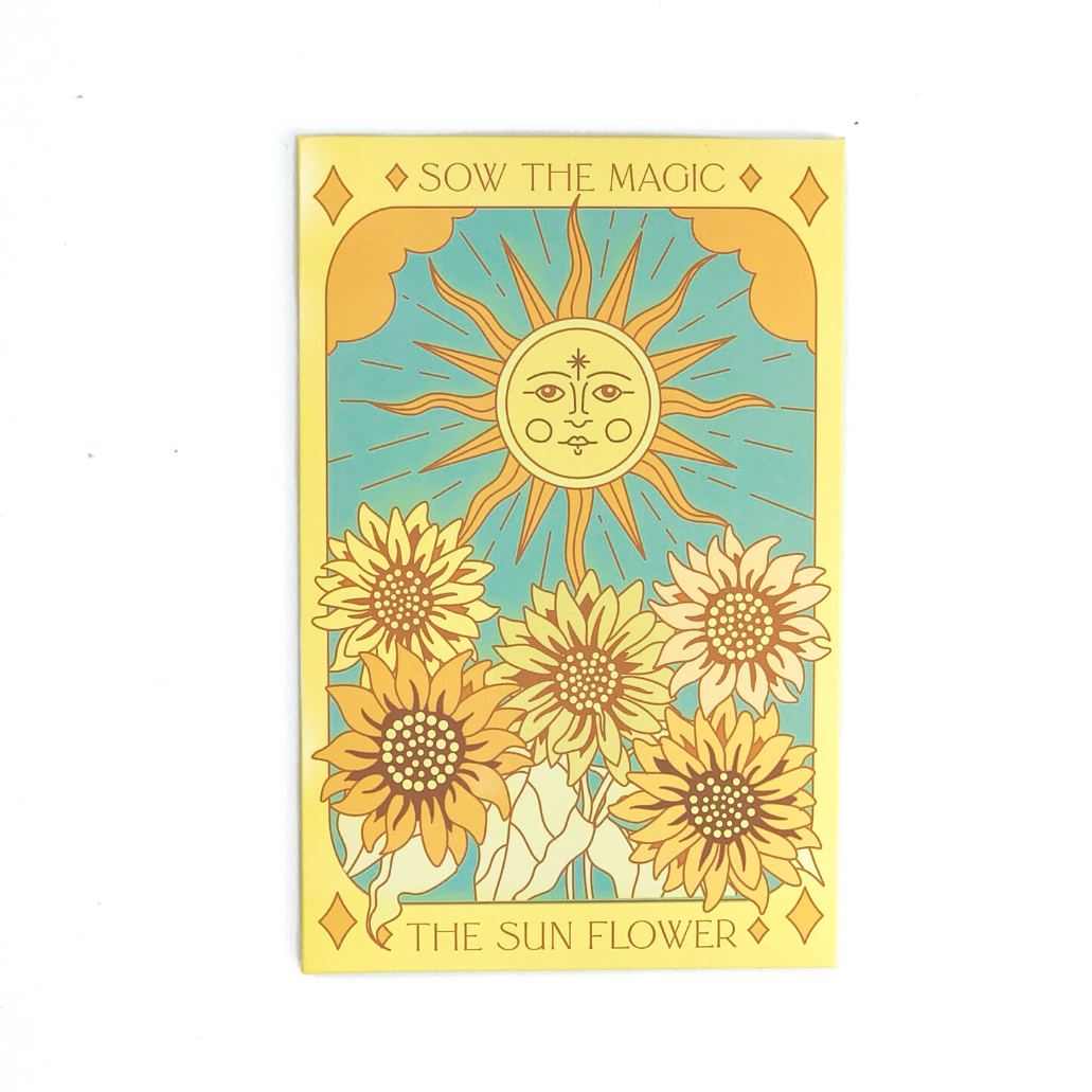 The Sunflower (Ring of Fire) Tarot Garden and Gift Seed Packet - Thumbnail 3