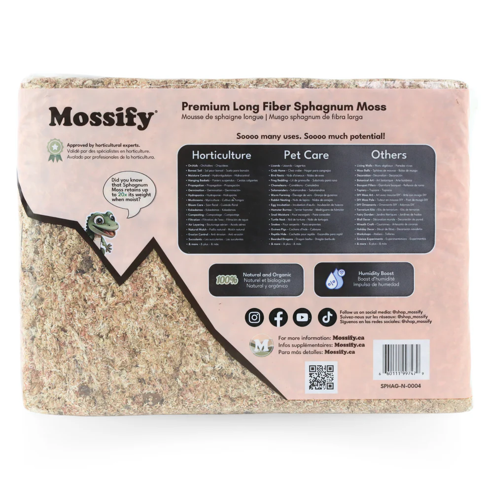 Mossify Sphagnum Moss