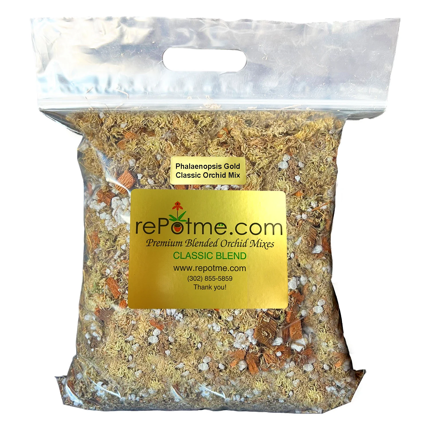 Phalaenopsis Gold Classic Orchid Potting Mix - Thumbnail 5